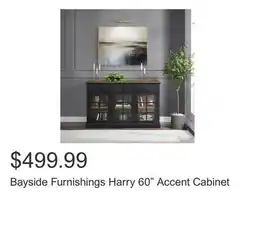 Costco Bayside Furnishings Harry 60 Accent Cabinet offer