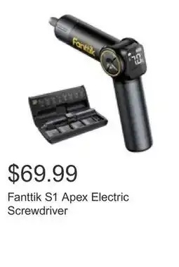 Costco Fanttik S1 Apex Electric Screwdriver offer