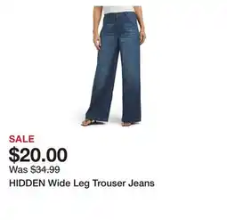 Marshalls HIDDEN Wide Leg Trouser Jeans offer
