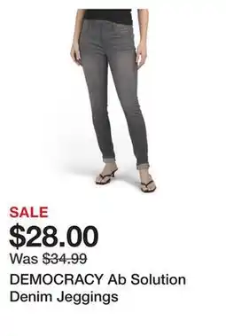 Marshalls DEMOCRACY Ab Solution Denim Jeggings offer