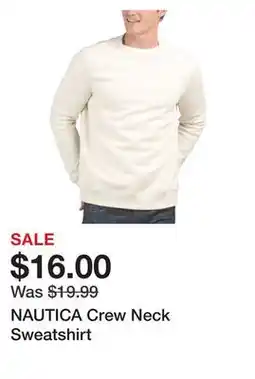 Marshalls NAUTICA Crew Neck Sweatshirt offer