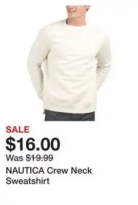Marshalls NAUTICA Crew Neck Sweatshirt offer