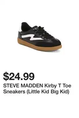 Marshalls STEVE MADDEN Kirby T Toe Sneakers (Little Kid Big Kid) offer