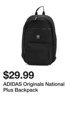 Marshalls ADIDAS Originals National Plus Backpack offer
