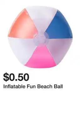 Five Below Inflatable Fun Beach Ball offer