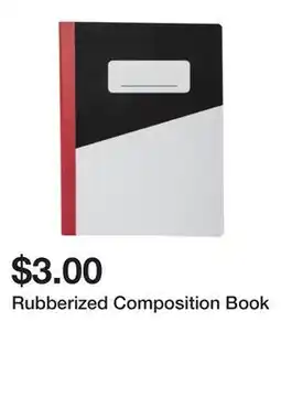 Five Below Rubberized Composition Book offer