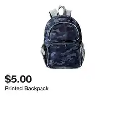 Five Below Printed Backpack offer