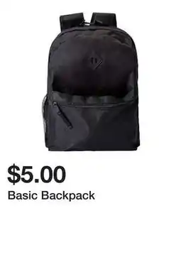 Five Below Basic Backpack offer