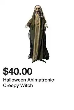 Five Below Halloween Animatronic Creepy Witch offer