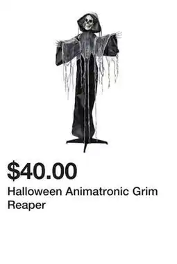 Five Below Halloween Animatronic Grim Reaper offer