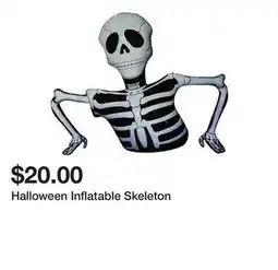 Five Below Halloween Inflatable Skeleton offer