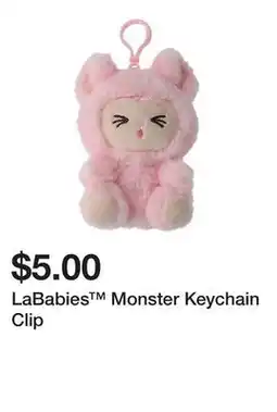 Five Below LaBabies Monster Keychain Clip offer
