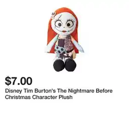 Five Below Disney Tim Burton's The Nightmare Before Christmas Character Plush offer