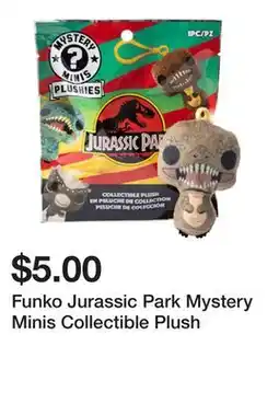 Five Below Funko Jurassic Park Mystery Minis Collectible Plush offer