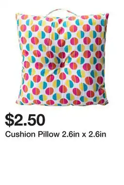 Five Below Cushion Pillow 2.6in x 2.6in offer