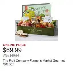 Costco The Fruit Company Farmer's Market Gourmet Gift Box offer