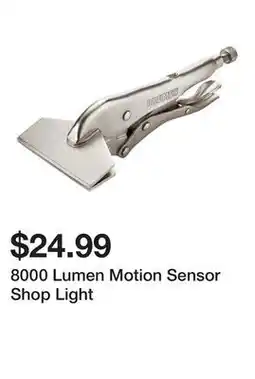 Harbor Freight Tools 8000 Lumen Motion Sensor Shop Light offer