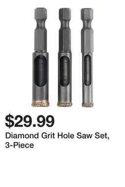 Harbor Freight Tools Diamond Grit Hole Saw Set, 3-Piece offer