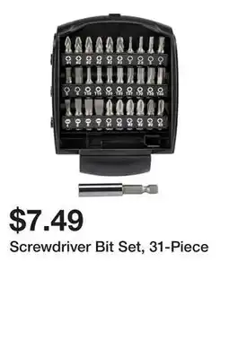 Harbor Freight Tools Screwdriver Bit Set, 31-Piece offer