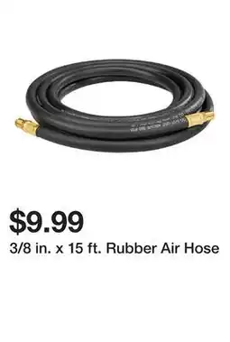 Harbor Freight Tools 3/8 in. x 15 ft. Rubber Air Hose offer
