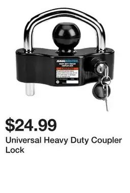 Harbor Freight Tools Universal Heavy Duty Coupler Lock offer