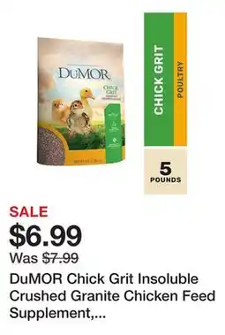 Tractor Supply Company DuMOR Chick Grit Insoluble Crushed Granite Chicken Feed Supplement, 5 lb offer