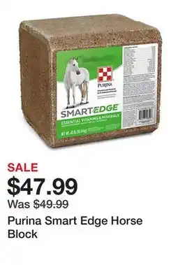 Tractor Supply Company Purina Smart Edge Horse Block offer