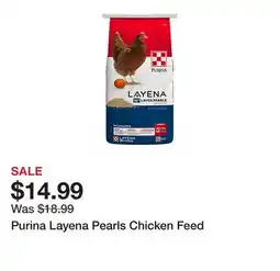 Tractor Supply Company Purina Layena Pearls Chicken Feed offer