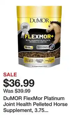 Tractor Supply Company DuMOR FlexMor Platinum Joint Health Pelleted Horse Supplement, 3.75 lb offer