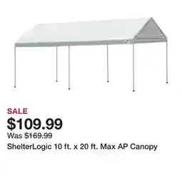 Tractor Supply Company ShelterLogic 10 ft. x 20 ft. Max AP Canopy offer