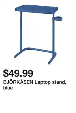 Ikea BJÖRKÅSEN Laptop stand, blue offer