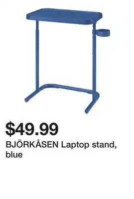 Ikea BJÖRKÅSEN Laptop stand, blue offer
