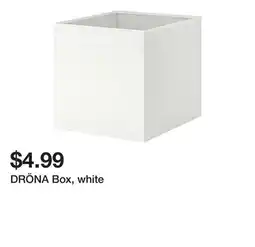 Ikea DRÖNA Box, white offer