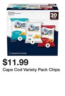Wegmans Cape Cod Variety Pack Chips offer