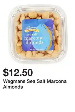 Wegmans Wegmans Sea Salt Marcona Almonds offer