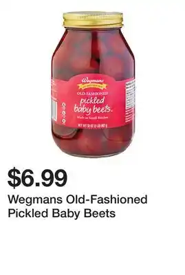 Wegmans Wegmans Old-Fashioned Pickled Baby Beets offer