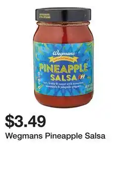 Wegmans Wegmans Pineapple Salsa offer