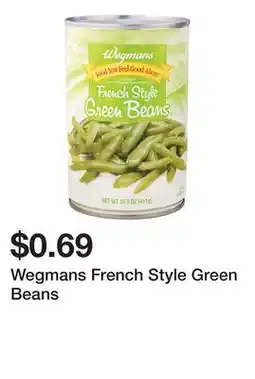 Wegmans Wegmans French Style Green Beans offer