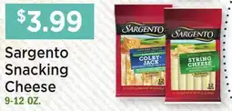 Heinen's Sargento Snacking Cheese offer
