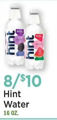 Heinen's Hint Water offer