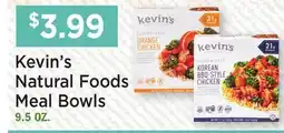 Heinen's Kevin's Natural Foods Meal Bowls offer