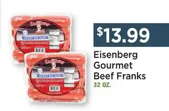Heinen's Eisenberg Gourmet Beef Franks offer