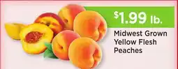 Heinen's Midwest Grown Yellow Flesh Peaches offer