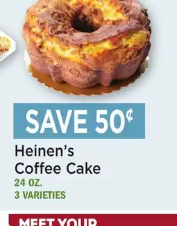 Heinen's Heinen's Coffee Cake offer