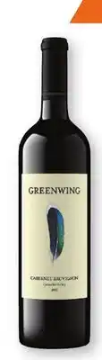 Heinen's Greenwing Cabernet Sauvignon offer