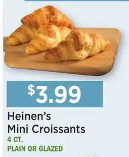 Heinen's Heinen's Mini Croissants offer