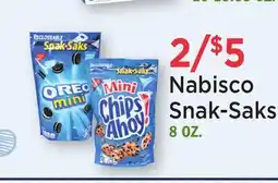 Heinen's Nabisco Snak-Saks offer