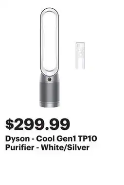 Best Buy Dyson - Cool Gen1 TP10 Purifier - White/Silver offer
