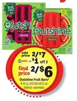 Meijer Outshine fruit bars offer
