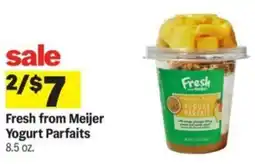 Meijer Fresh from meijer yogurt parfaits offer